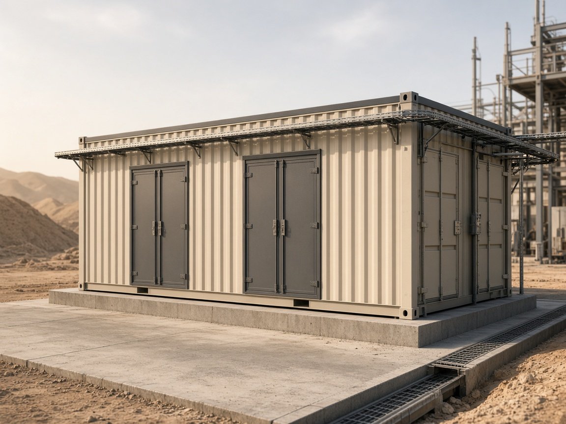 Containerized E-House solutions